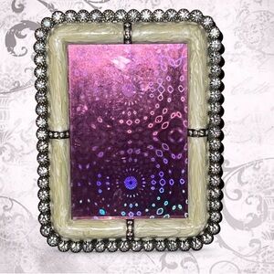 Argento SC Picture Frame with Crystals distributed by Swarovski